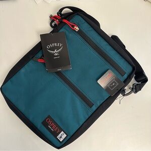Osprey Blue and Black Messenger Bag Durable Everyday Carry